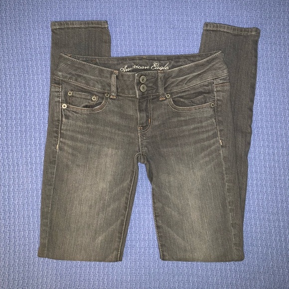 American Eagle Outfitters Pants - American Eagle Grey Jeans American Eagle Outfitters Pants - American Eagle Grey Jeans